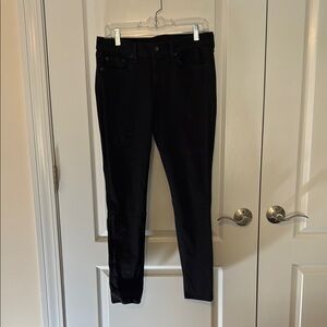 Rag & Bone Black Skinny Pants Sleek Tapered Design